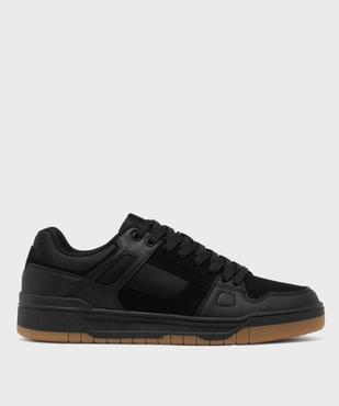 Baskets basses à lacets style skateshoes homme vue1 - 5 MILES - GEMO