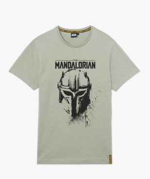 Tee-shirt homme avec motif The Mandalorian – Star Wars vue4 - THE MANDALORIAN - GEMO