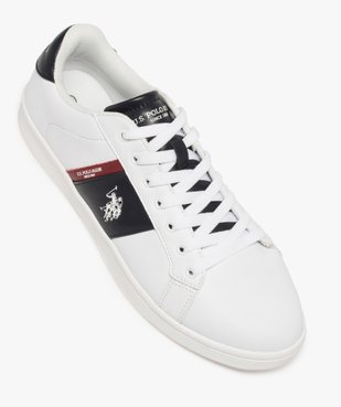 Tennis homme avec empiècements contrastants - US Polo vue5 - US POLO - GEMO