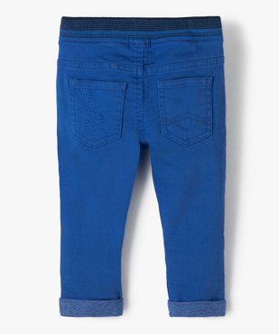 Pantalon bébé garçon avec taille élastiquée - LuluCastagnette vue3 - LULUCASTAGNETTE - GEMO