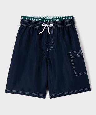 Short de bain effet 2-en-1 garçon - Camps United vue1 - CAMPS - GEMO