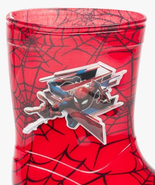 Bottes de pluie garçon à imprimé Spiderman vue6 - SPIDERMAN - GEMO
