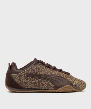 Tennis à fine semelle imprimé léopard femme - Puma vue1 - PUMA - GEMO
