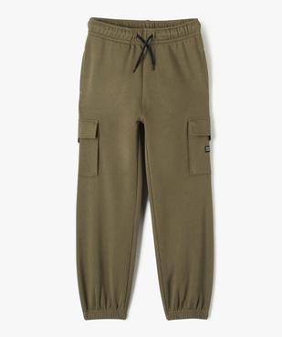 Pantalon cargo molletonné garçon vue2 - GEMO (JUNIOR) - GEMO