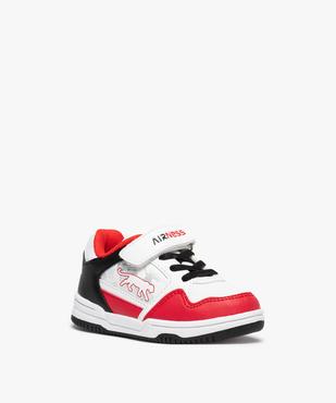 Baskets garçon à lacets et scratch – Airness Sprint vue2 - AIRNESS - GEMO