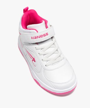 Baskets fille semi-montantes bicolores - Airness vue5 - AIRNESS - GEMO