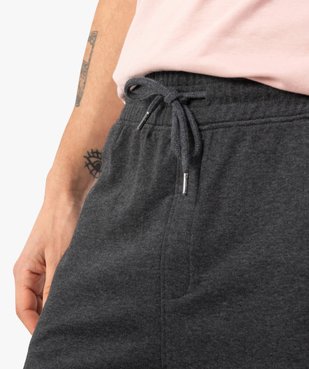 Bermuda homme en maille extensible vue2 - GEMO (HOMME) - GEMO