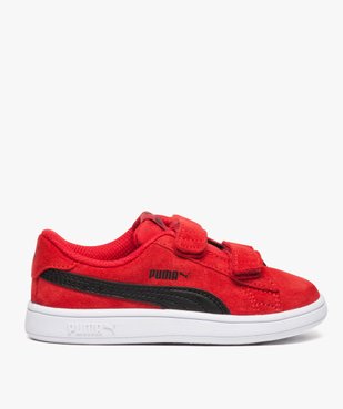 Basket bébé dessus cuir suédé à scratchs - Puma vue1 - PUMA - GEMO