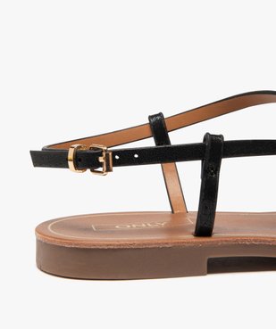 Nu-pieds femme à talon plat et entre-doigts extra fin - Only vue6 - ONLY - GEMO