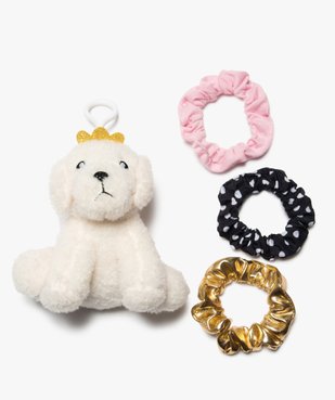 Porte-clés enfant peluche en forme de chien vue2 - GEMO (ACCESS) - GEMO