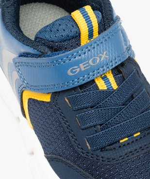 Baskets garçon style running avec détails colorés - Geox vue6 - GEOX - GEMO