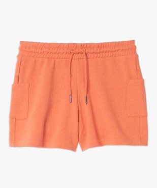 Short femme en maille avec ceinture élastiquée vue4 - GEMO(FEMME PAP) - GEMO