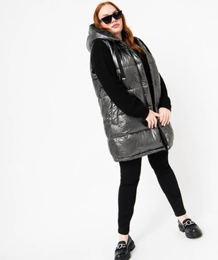 Blouson matelassé à capuche femme grande taille vue1 - GEMO (G TAILLE) - GEMO