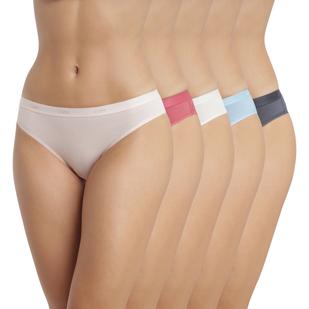 Culottes en coton stretch femme (lot de 5) - Les Pockets Eco DIM vue2 - DIM - GEMO