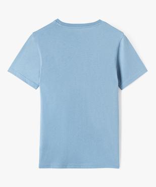 Tee-shirt imprimé 100% coton garçon vue3 - GEMO 4G GARCON - GEMO