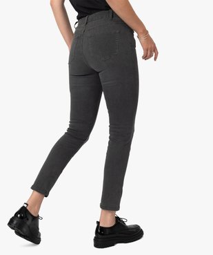 Pantalon femme coupe Slim taille haute – L26 vue3 - GEMO(FEMME PAP) - GEMO