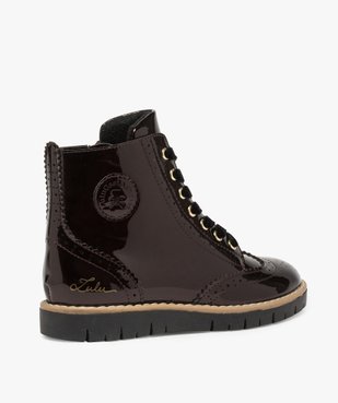 Bottines fille façon derbies vernies – Lulu Castagnette vue4 - LULU CASTAGNETT - GEMO