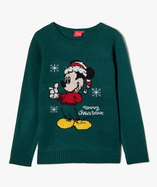 Pull de Noël avec motif Mickey garçon - Disney vue2 - MICKEY - GEMO