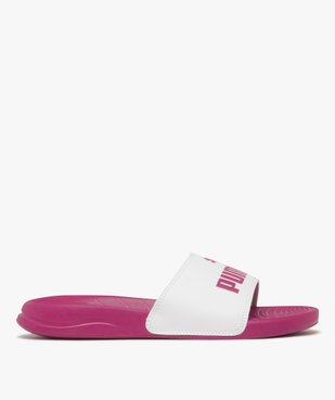 Mules de piscine femme détail métallisé Popcat 20 - Puma  vue1 - PUMA - GEMO