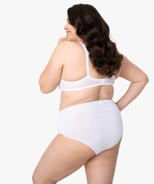 Soutien-gorge à armatures en dentelle à coques fines vue2 - GEMO(HOMWR FEM) - GEMO