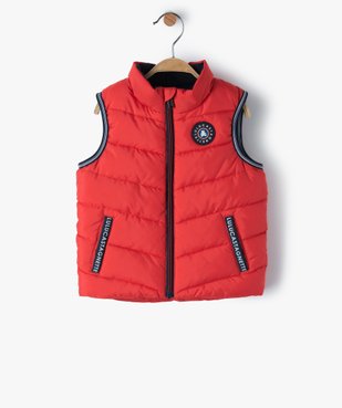 Blouson bébé garçon matelassé sans manches – Lulu Castagnette vue1 - LULUCASTAGNETTE - GEMO