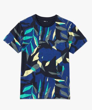 Tee-shirt homme à manches courtes imprimé all over vue4 - GEMO (HOMME) - GEMO