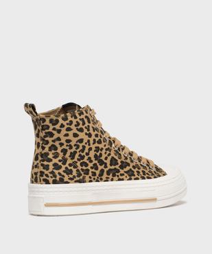 Baskets montantes en toile femme - Camps United vue4 - CAMPS - GEMO