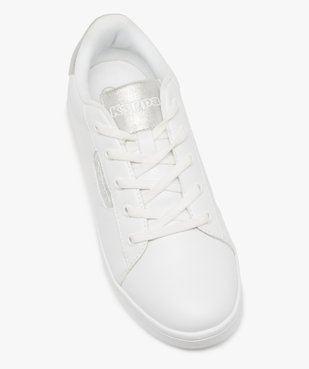 Tennis femme à lacets et détails contrastants - Kappa vue5 - KAPPA - Nikesneakers