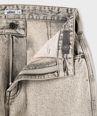 Jean Baggy coloris délavé garçon vue2 - GEMO (JUNIOR) - GEMO