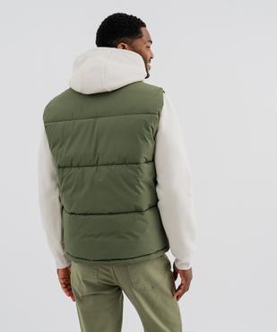 Doudoune sans manches à col montant homme vue4 - GEMO 4G HOMME - GEMO