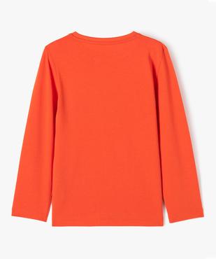Tee-shirt à manches longues avec motif vue4 - GEMO (ENFANT) - GEMO