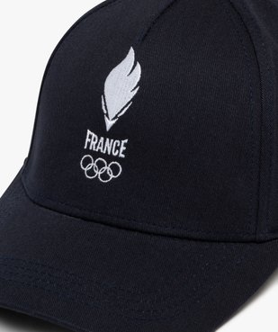 Casquette en coton brodée Équipe de France Olympique vue3 - EQUIPE DE FRANCE - GEMO