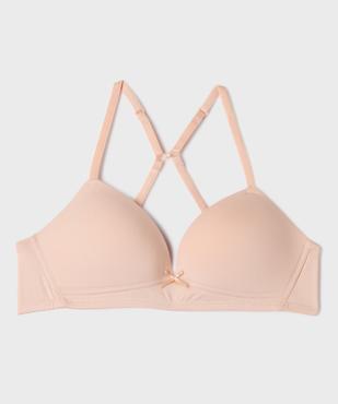 Soutien-gorge avec bonnets paddés et bretelles multipositions fille vue1 - GEMO (JUNIOR) - GEMO