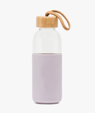 Gourde en verre avec protection en silicone vue1 - GEMO (ACCESS) - GEMO