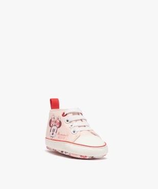 Tennis de naissance bébé fille en toile Minnie Mouse vue2 - MINNIE - GEMO