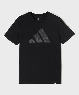 Tee-shirt manches courtes en coton avec logo camo garçon - Adidas vue1 - ADIDAS - GEMO