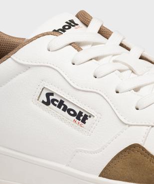 Baskets basses bicolores homme - Schott vue7 - SCHOTT - GEMO