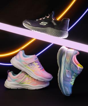Baskets Slip-ins Summits en toile fille - Skechers vue7 - SKECHERS - GEMO