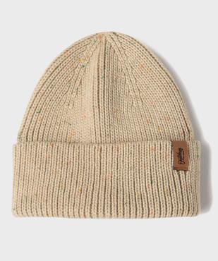 Bonnet en maille chinée garçon vue1 - GEMO (ENFANT) - GEMO