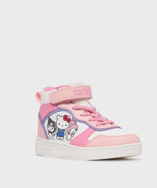 Baskets montantes avec empiècements colorés fille - Hello Kitty vue2 - HELLO KITTY - GEMO