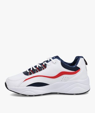 Baskets garçon running tricolores – Champion Recess vue3 - CHAMPION USA - GEMO