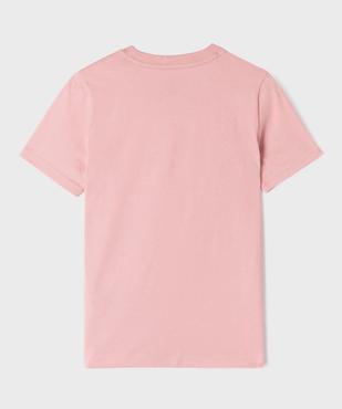 Tee-shirt manches courtes avec logo brodé fille - Puma vue3 - PUMA - GEMO