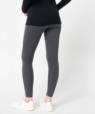 Legging de grossesse long uni vue3 - GEMO (MATER) - GEMO