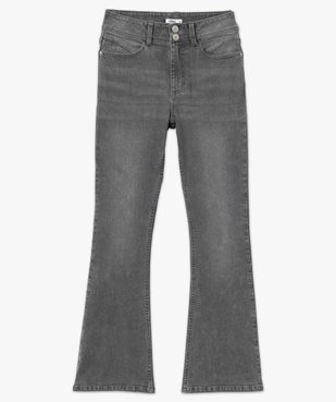 Jean femme coupe Bootcut taille haute vue4 - GEMO 4G FEMME - GEMO