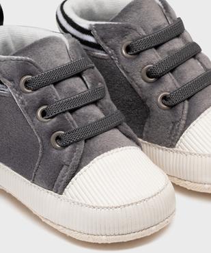 Chaussons de naissance façon basket bébé garçon - LuluCastagnette vue6 - LULUCASTAGNETTE - GEMO
