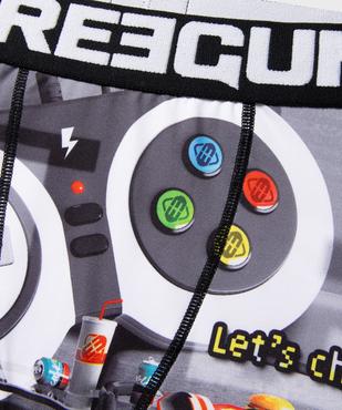 Boxer garçon à motifs jeu vidéo - Freegun vue4 - FREEGUN - GEMO