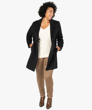 Pantalon femme coupe slim en maille extensible vue5 - GEMO (G TAILLE) - GEMO