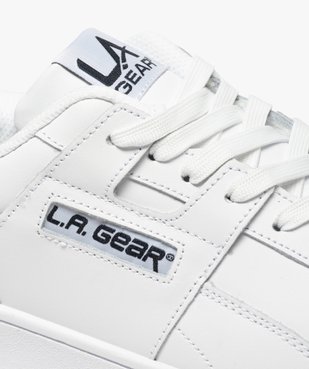Tennis homme unies à lacets et semelle épaisse – LA Gear vue6 - L.A. GEAR - GEMO