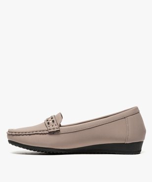 Mocassins femme souples spécial confort vue3 - GEMO (CASUAL) - GEMO