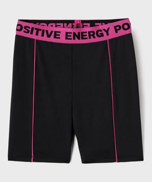 Cycliste de sport bicolore fille vue1 - GEMO (JUNIOR) - GEMO